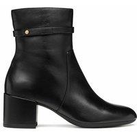 Eleana Heeled Ankle Boots in Leather