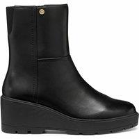 Miereille Leather Wedge Boots
