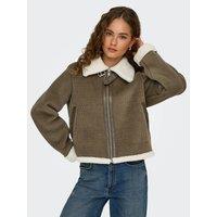 Corduroy Short Bomber Jacket