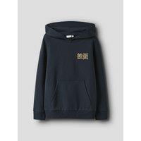 Hoodie with Chest and Back Print