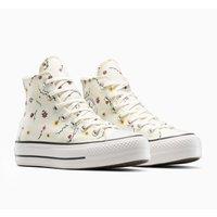 All Star Lift Floral Graphic Trainers