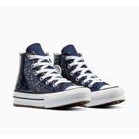 Kids All Star EVA Lift Varsity Glitter Trainers