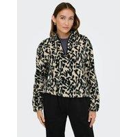 Printed Zip-Up Fleece