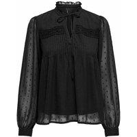 Draping High Neck Blouse