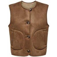 Knitted Buttoned Waistcoat