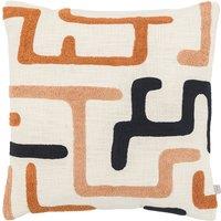 Arden Embroidered Filled Cushion