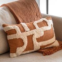 Kellan Embroidered Filled Cushion