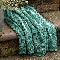 Nova Knitted Herringbone Throw