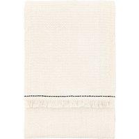 Sylvie Stitched Border Waffle Throw