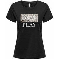 Anya T-Shirt with Leopard Print Detail