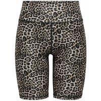 Jam Sports Cycling Shorts in Leopard Print