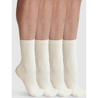 Pack of 2 Pairs of Thermo Fleece Crew Socks