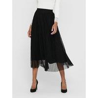 Pleated Maxi Skirt