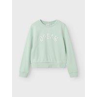 Crew Neck Sweatshirt with Slogan