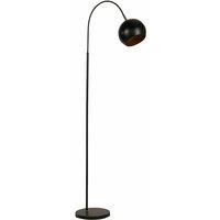 Matt Black Arch Floor Lamp