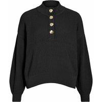 Long Sleeve Jumper with Gold Buttons