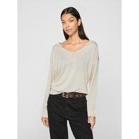 V-Neck Fine Knit Jumper