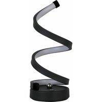 Rechargeable Black Sculptural LED Table Lamp