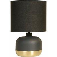 Black & Gold Touch Lamp