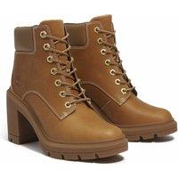 Allington Heights Ankle Boots in Leather with Block Heel