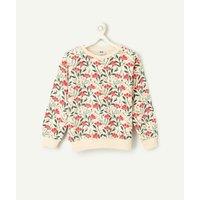 Sweatshirt with All Over Print
