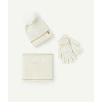 3-Piece Set: Beanie + Gloves + Snood