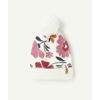 Floral Print Beanie