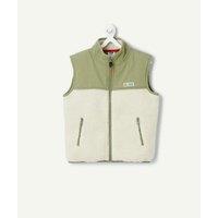 Sleeveless Sherpa Jacket