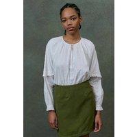 Irisane Embroidered Cotton Blouse