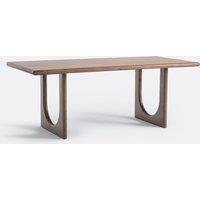 Douve Dining Table in Walnut Veneer with 6 To 8 Place Settings