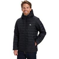 Scaly Padded Jacket with Hood