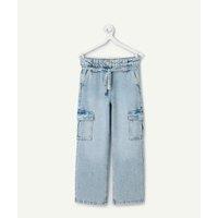 Wide Leg Cargo Trousers