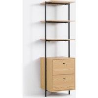 Talist 3-Shelf Wardrobe Module with 2 Drawers
