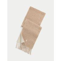 Wool Blend Reversible Scarf