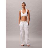 Cotton Poplin Pyjama Trousers