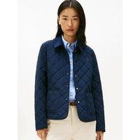 Straight Fit Quilted Jacket