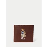 Leather Polo Bear Wallet