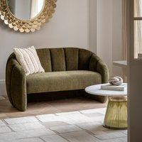 Carleton Textured Boucle Mid-Century 2 Seater Sofa