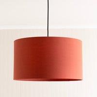 Rust Red Fabric Large Shade
