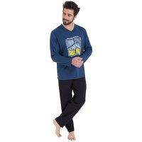 Long Sleeve Pyjamas with Front Print