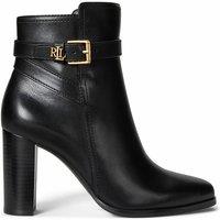 Brooke Leather Ankle Boots with Heel