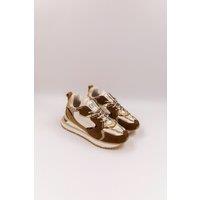 Treck-Up Mixed-Material Trainers