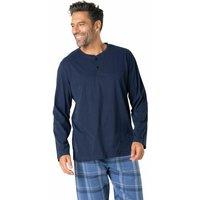 Pyjamas with Cotton Grandad Top and Flannel Bottoms