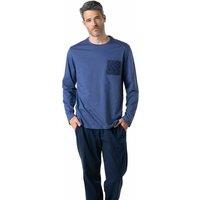 Cotton Pyjamas with Floral Print Pocket