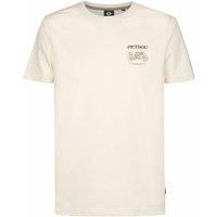 Chest Logo Print T-Shirt with Short Sleeves