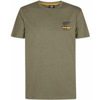 Chest Logo Print T-Shirt with Short Sleeves