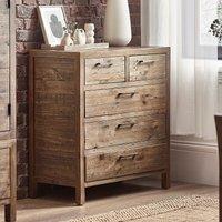 Ember Reclaimed Wood 3+2 Drawer Chest