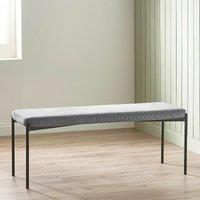 Sylvie Corduroy Upholstered Dining Bench