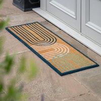 Geo Arches Coir Doormat