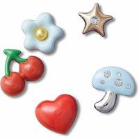 Set of 5 Puffy Metals Jibbitz